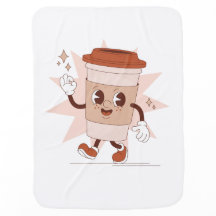 Cute Playful Coffee Cartoon