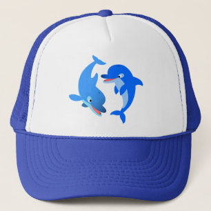 Cute Playing Cartoon Dolphins Hat