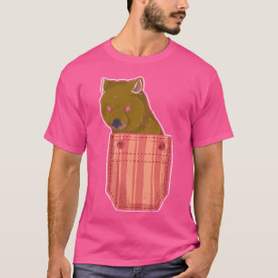 Cute Pocket Animal Aussie Outback Australia Wildli T-Shirt