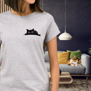 Cute Pocket Cat  T-Shirt