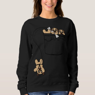 Cute Pocket Pugs Classic T-Shirt 722 Sweatshirt
