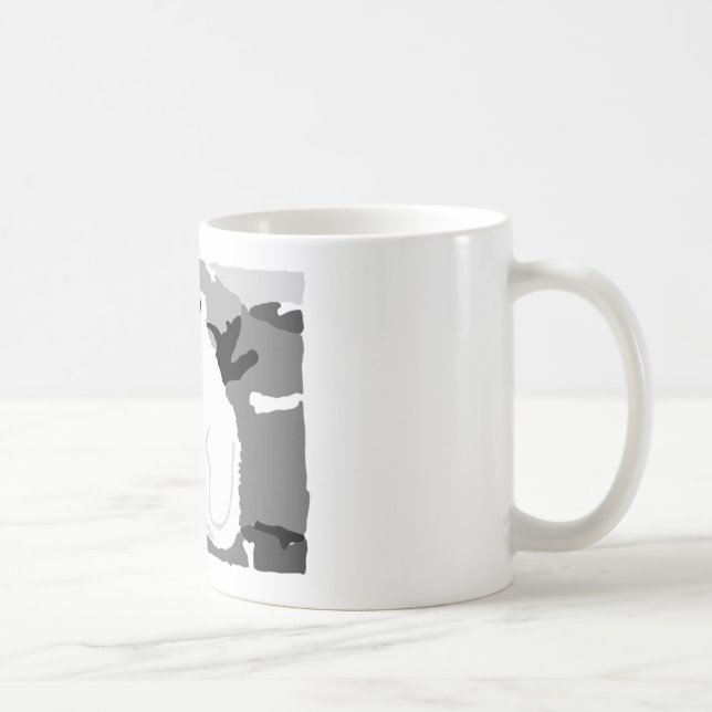 Cute Polar bear art gifts and accessories Coffee Mug (Right)