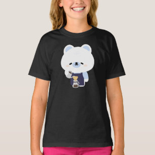 Cute Polar Bear Barista T-Shirt