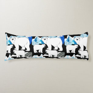 Cute Polar Bear Body Cushion