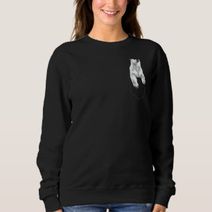 Cute Polar Bear For Men Women Arctic Bears Pocket Sweatshirt