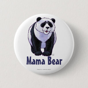 Cute Polar Bear for Mum 6 Cm Round Badge