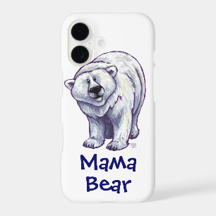 Cute Polar Bear for Mum Case-Mate iPhone Case