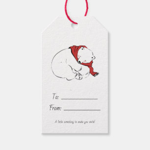 Cute Polar Bear Gift Tags