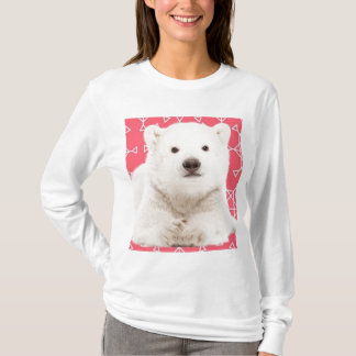 Cute Polar Bear Long Sleeve Tshjrt T-Shirt
