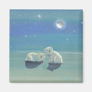 Cute Polar Bear Magnet