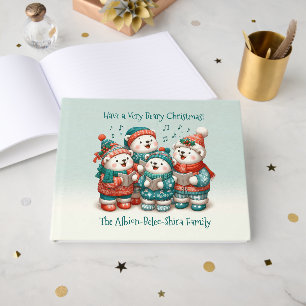 Cute Polar Bears Sing Have a Very Beary Christmas! Guest Book