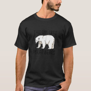 Cute Polar Bears Wilderness Nature Forest Animal T-Shirt