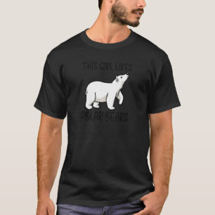 Cute Polar Bears Wildlife Nature Wilderness Premiu T-Shirt