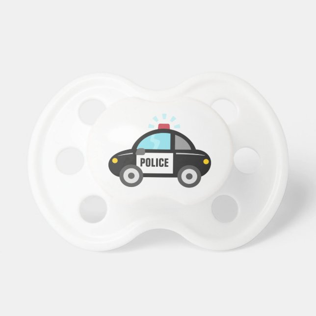 Cute Police Car with Siren Dummy (Front)