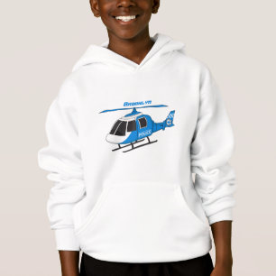 Cute police department helicopter chopper cartoon 