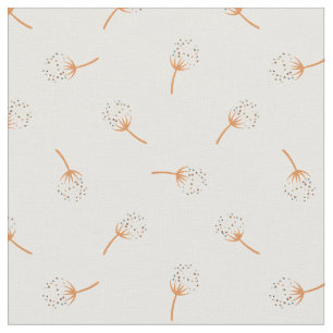 Cute Polka Dot Flower Pattern Fabric