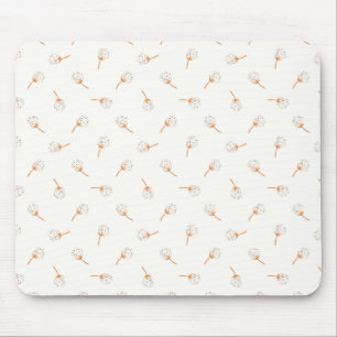 Cute Polka Dot Flower Pattern Mouse Mat