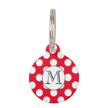 Cute Polka Dot Monogram Custom Pick Any Colour