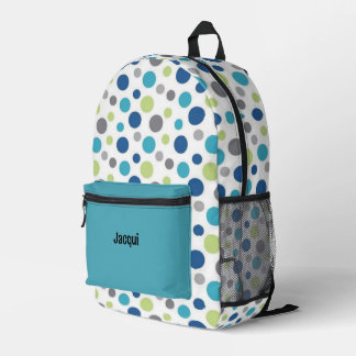 Cute Polka Dot Printed Backpack