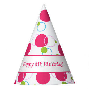 Cute Polka Dots Paper Napkin Party Hat