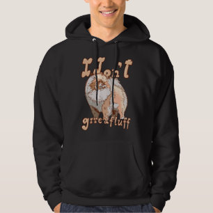 Cute Pom Dog Costume Pomeranian Mom Dad I Don T Gi Hoodie