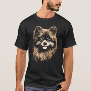 Cute Pomeranian Dog Pet Adorable Animals T-Shirt