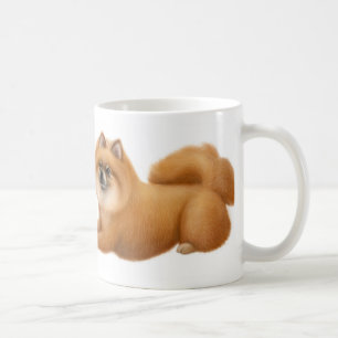 Cute Pomeranian Dogs Mug
