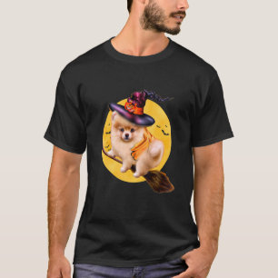 Cute Pomeranian Halloween Costume Men Women Kids T-Shirt