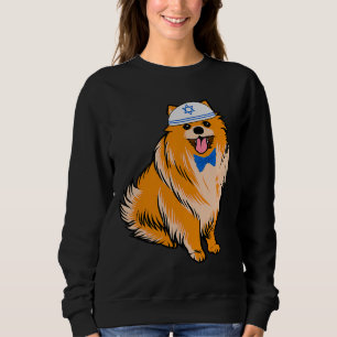 Cute Pomeranian Hanukkah Funny Dog Sweatshirt
