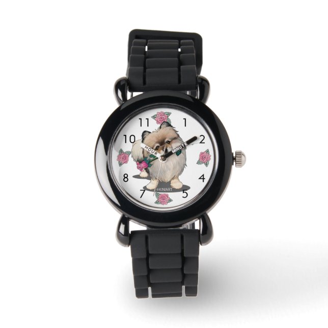 Cute Pomeranian Watch (Front)