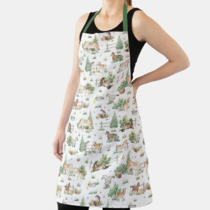 Cute Ponies Apron