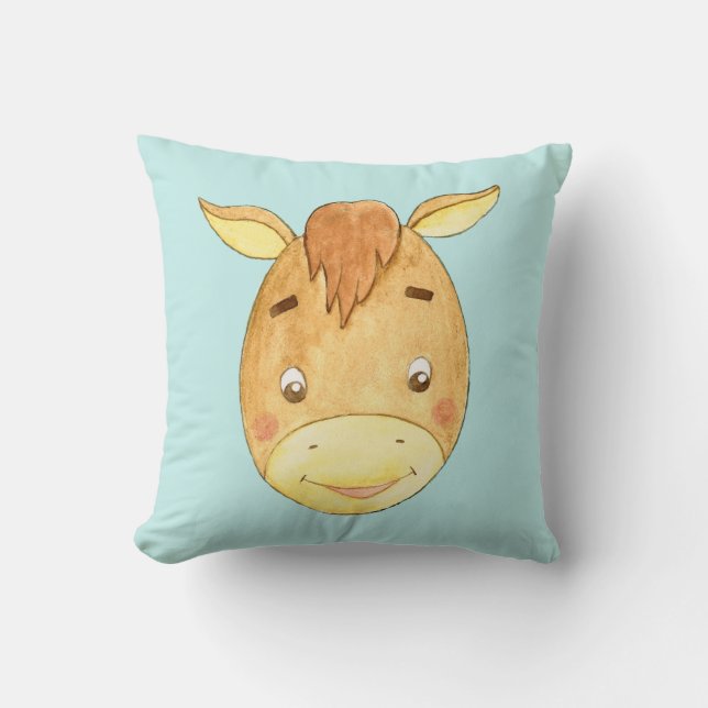 Cute Pony Boys Cushion (Front)