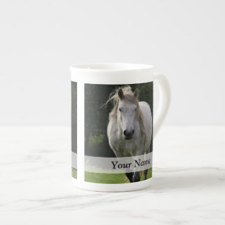 Cute pony photograph bone china mug