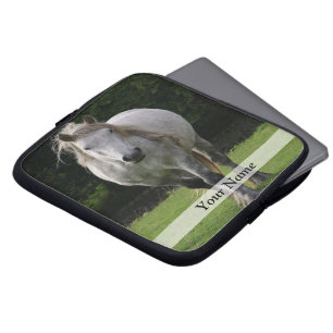 Cute pony photograph laptop sleeve