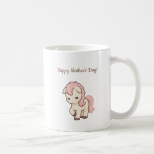 Cute Pony Pun Sorry for Being a Little Neigh-ty Coffee Mug