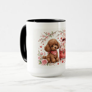 Cute Poodle Coffe Mug – Pet lover Mug – Poodle Mum