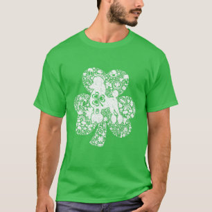 Cute Poodle Dog Lover St. Patrick's Day Gift For M T-Shirt