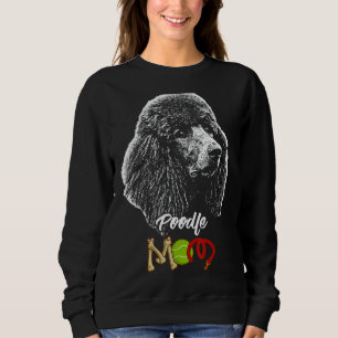 Cute Poodle Dog Mum Sweatshirt