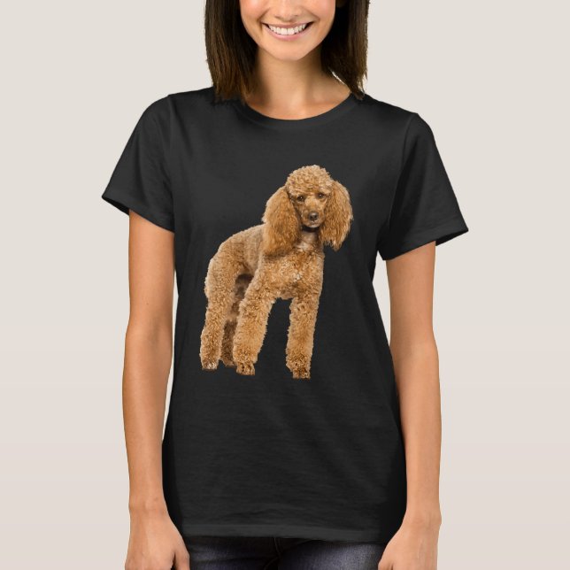 Cute poodle T-Shirt (Front)