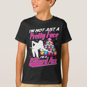 Cute Pool Billiards Phrase For Women T-Shirt