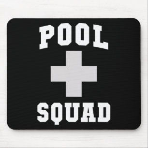 Cute Pool Squad Rescuer Dispatch Lifeguards Swim C Mouse Mat