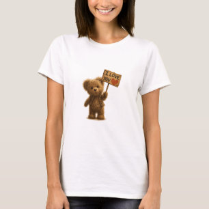 Cute Poor Bear Birthday  Halloween Women's T-Shirt