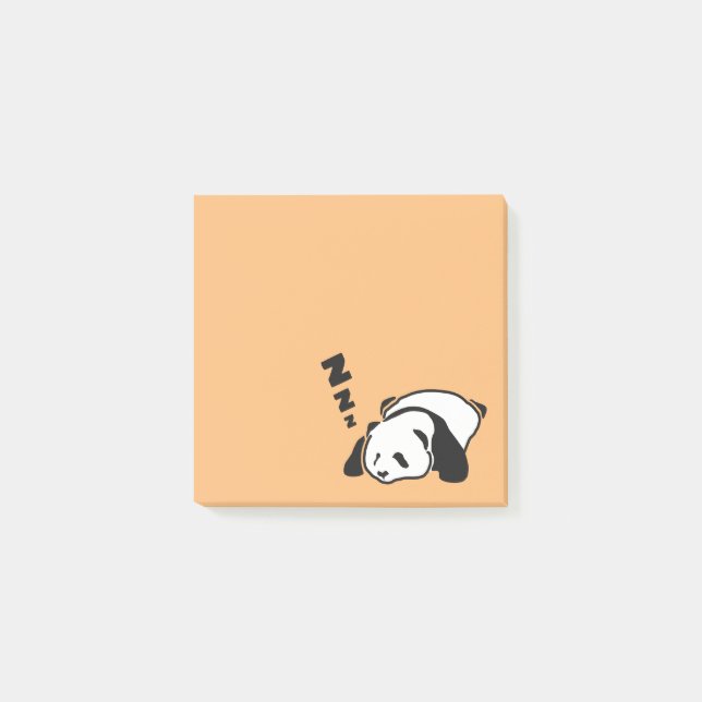 Cute Pop Panda Post-it Notes (Front)