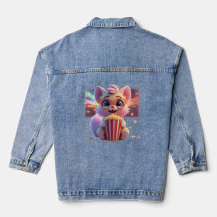 Cute Popcorn Kitty Jacket