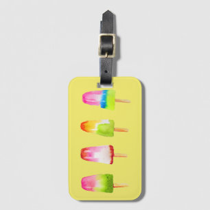 Cute popsicle Summer holiday Luggage Tag