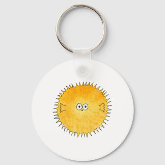 Cute Porcupine Fish. Key Ring