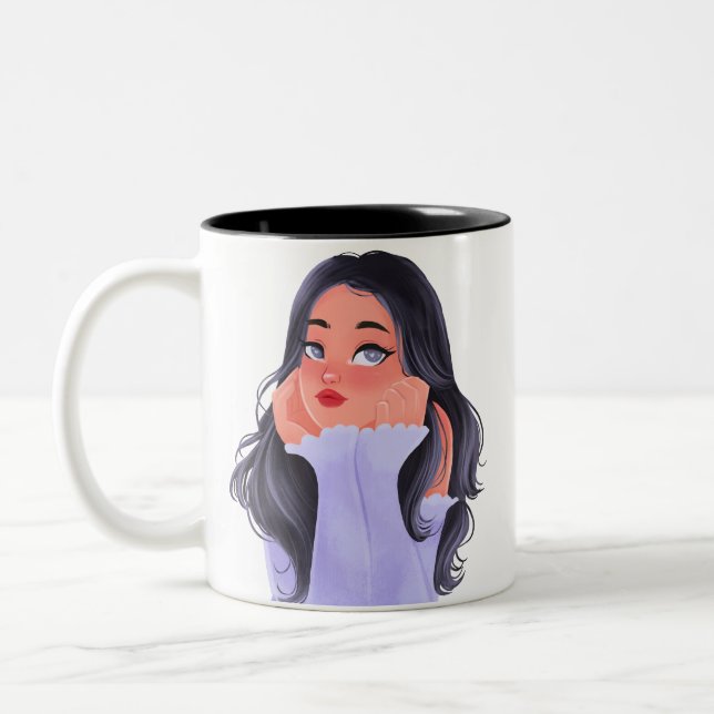 Cute Pose Mug (Left)