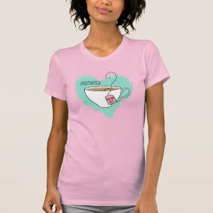 Cute Positivitea Gift for Graduation, New Job T-Shirt