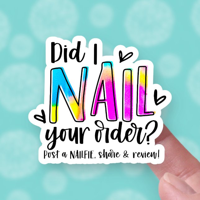 Cute Post a Nailfie Review Acrylic Nail Business (Creator Uploaded)