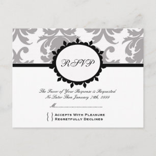 CUTE Postcard RSVP